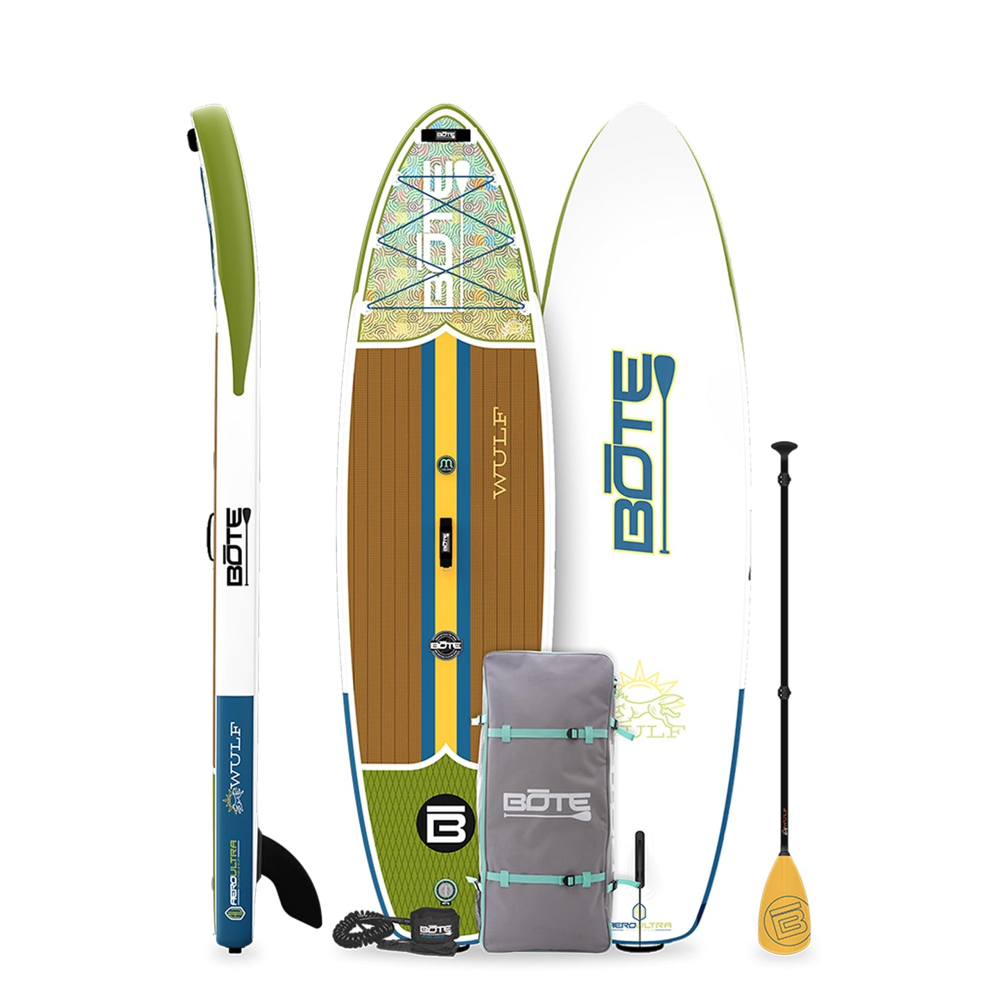 Inflatable Stand Up Paddle Board Kit with Paddle, Pump & Travel Bag