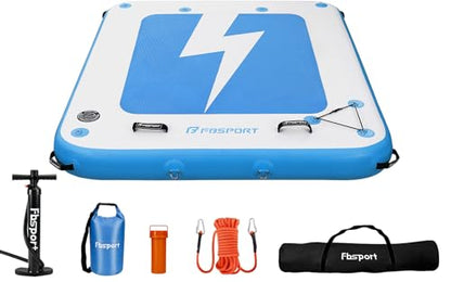 Non-Slip Inflatable Floating Dock Platform