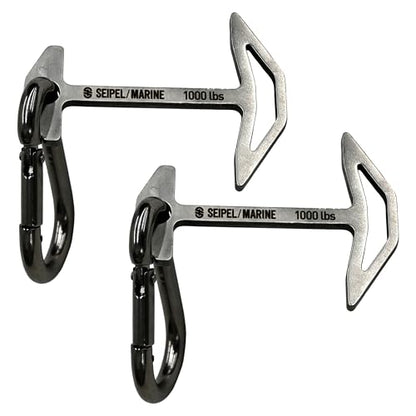 Stainless Steel Quick Dock Cleat 2-Pack