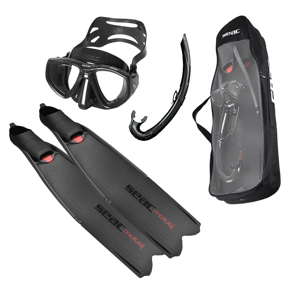 Fin, Mask & Snorkel Set for Diving & Snorkeling