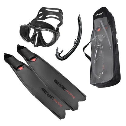 Fin, Mask & Snorkel Set for Diving & Snorkeling