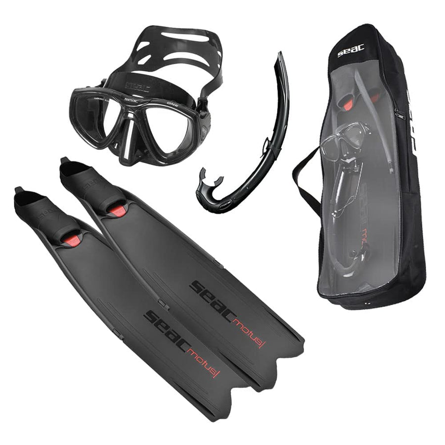 Fin, Mask & Snorkel Set for Diving & Snorkeling