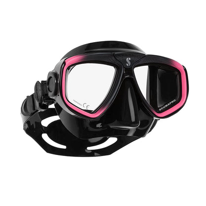 Diving Mask with Wide View Lens