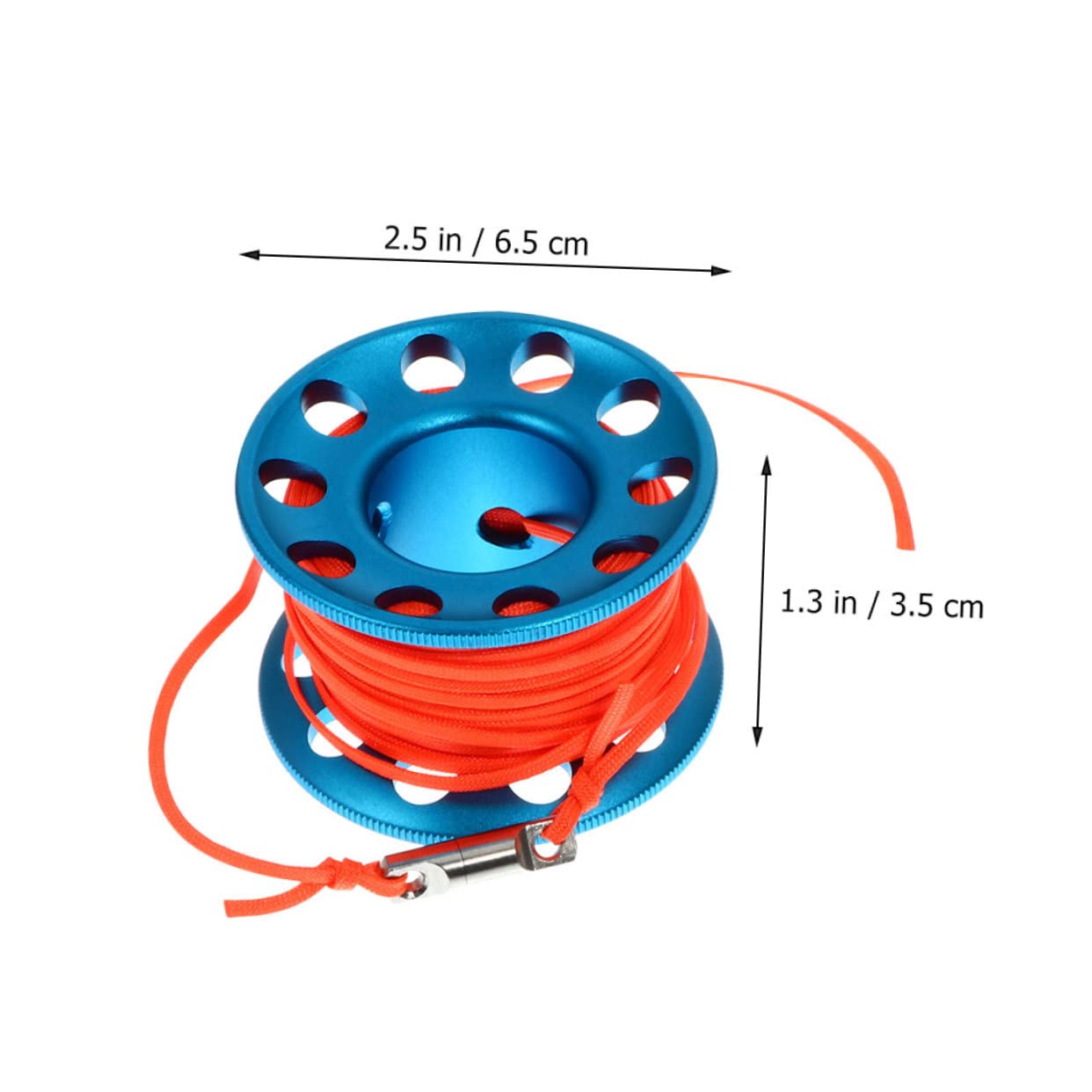 High Visibility Diving Reel with Neon Line