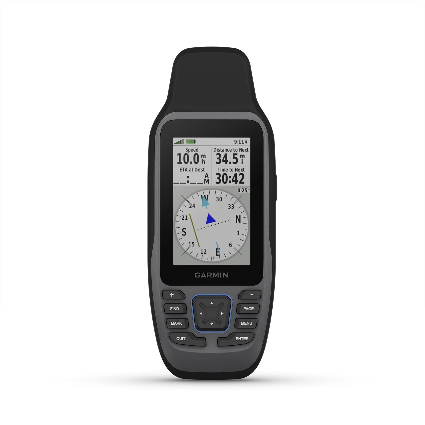 Marine GPS Handheld with Coastal Charts & Floating Design
