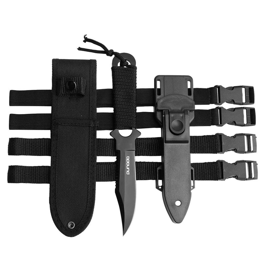 Scuba Diving Knife with Holster & Leg Straps