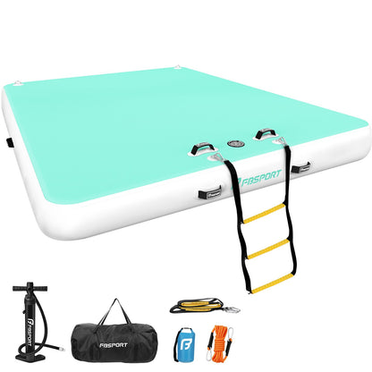 Non-Slip Inflatable Floating Dock Platform