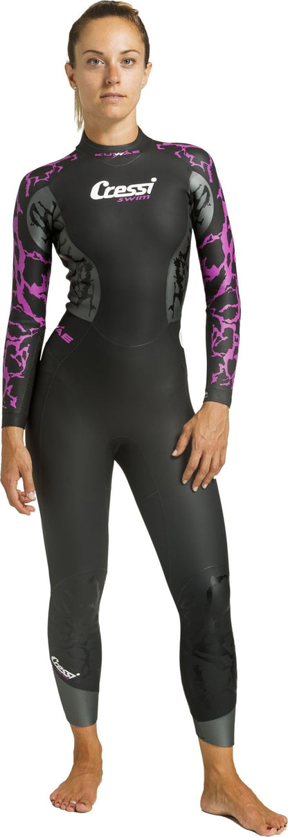 Women's Neoprene Monopiece Swimsuit 2/3/4mm