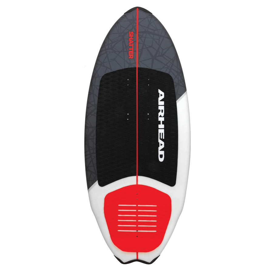 Wakesurf Board with EVA Traction Pad & Adjustable Foot Straps