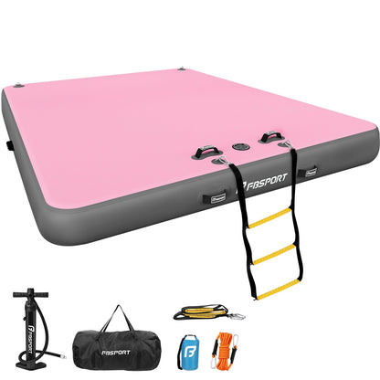 Non-Slip Inflatable Floating Dock Platform