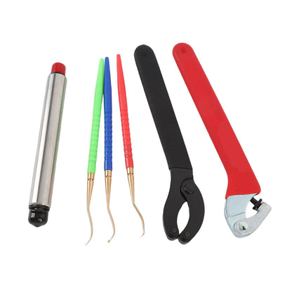 Diving Tool Kit with Stainless Steel Wrench & O-Rings