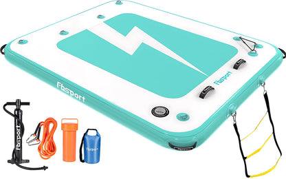 Non-Slip Inflatable Floating Dock Platform