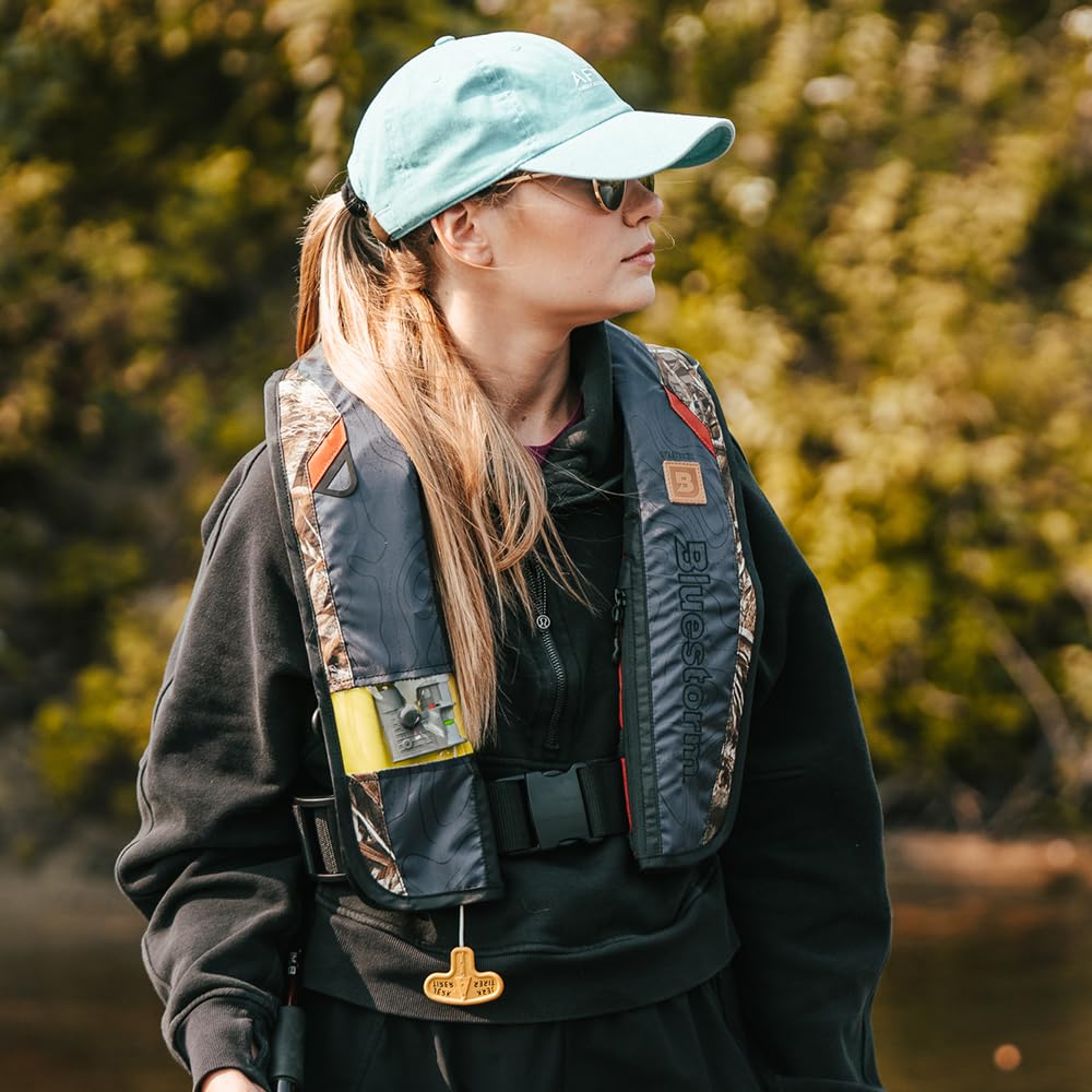 Automatic Inflatable Life Jacket with Manual Ripcord