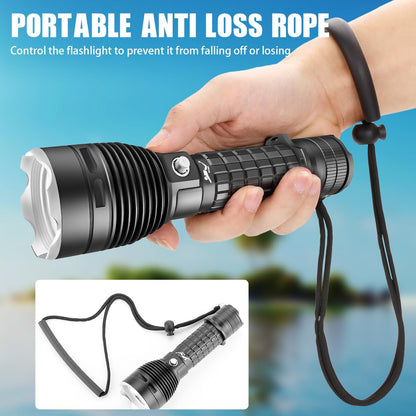 3000LM Rechargeable Waterproof Diving Flashlight