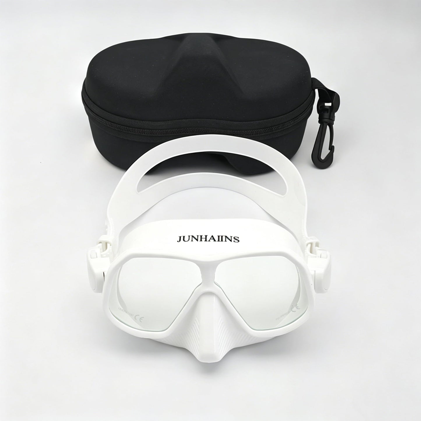 Low Volume Frameless Freediving Mask with Tempered Glass