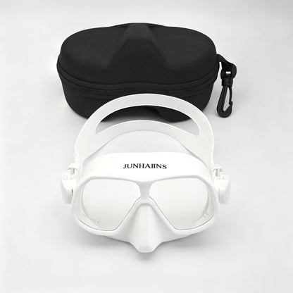 Low Volume Frameless Freediving Mask with Tempered Glass