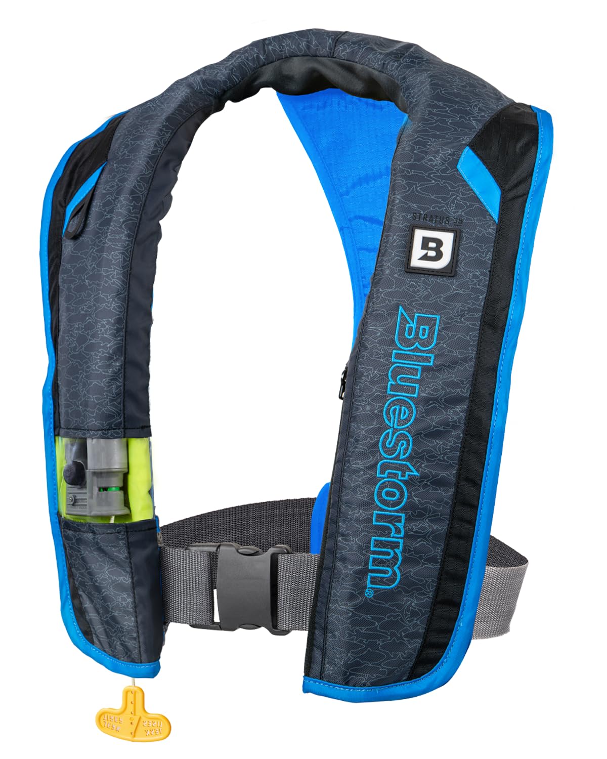 Automatic Inflatable Life Jacket with Manual Ripcord