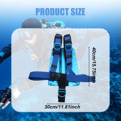 Lightweight Diving BCD Backplate & Harness System