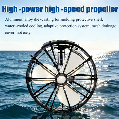 Electric Hydrofoil Surfboard with Dual Speed Modes & Long Battery Life