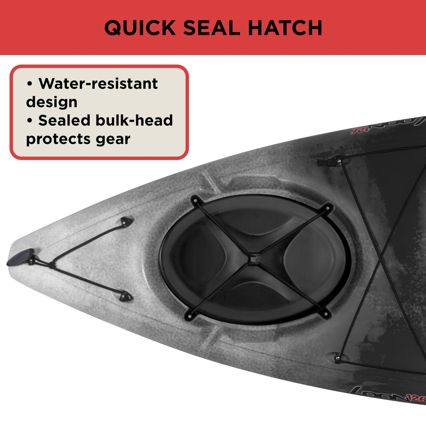 12 ft 6 in Solo Sit-Inside Recreational Kayak
