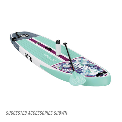 Inflatable Stand Up Paddle Board Kit with Paddle, Pump & Travel Bag