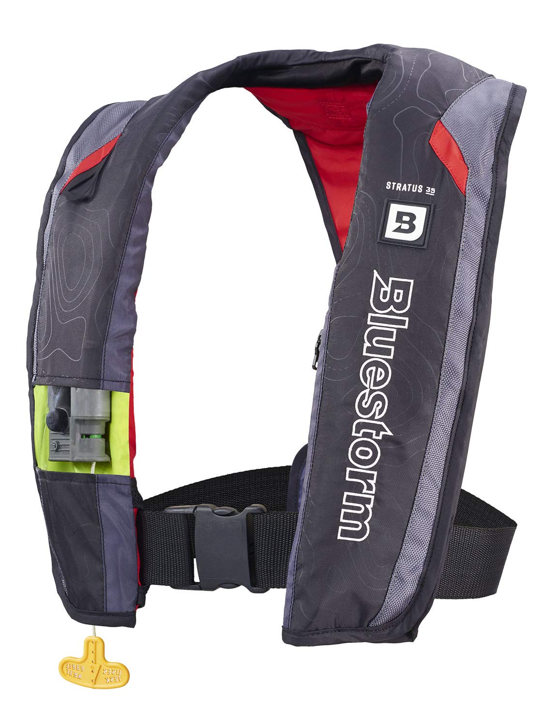 Automatic Inflatable Life Jacket with Manual Ripcord