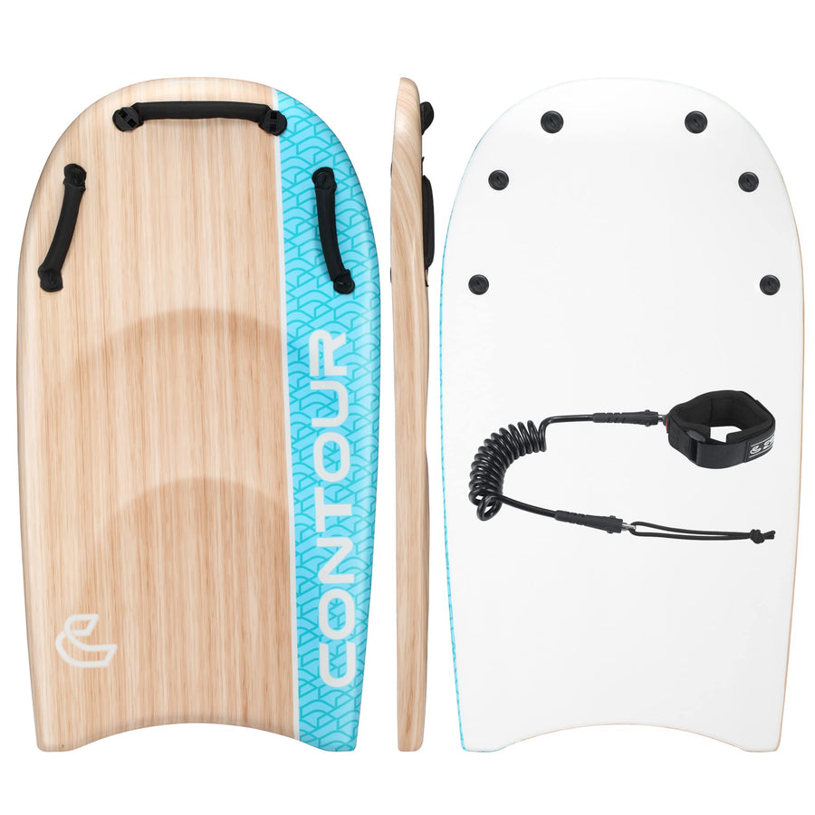 45" Dual Rider Bodyboard with Handles for Adults & Kids