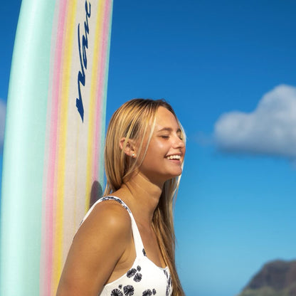 8 ft Classic Soft Top Foam Surfboard
