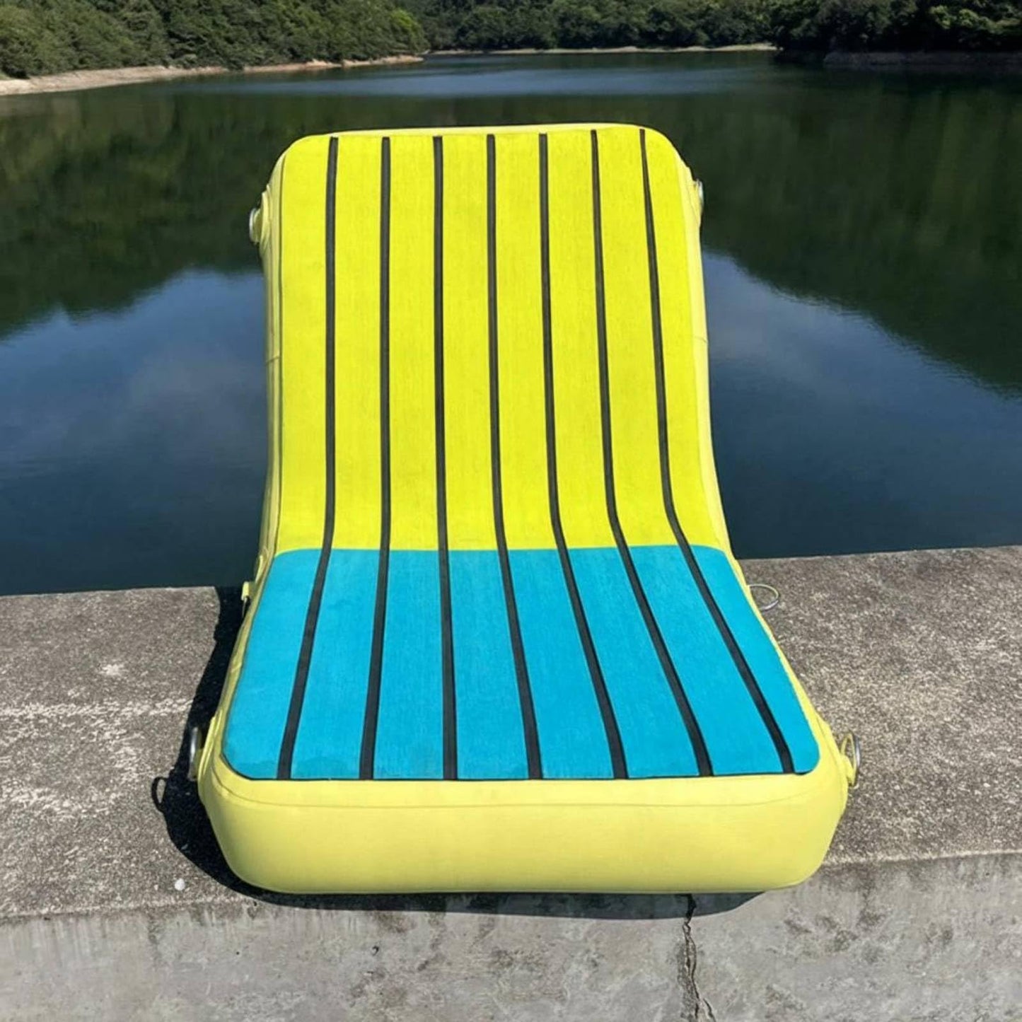 Inflatable Kayak Seat with Anti-Slip Surface