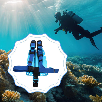 Lightweight Diving BCD Backplate & Harness System