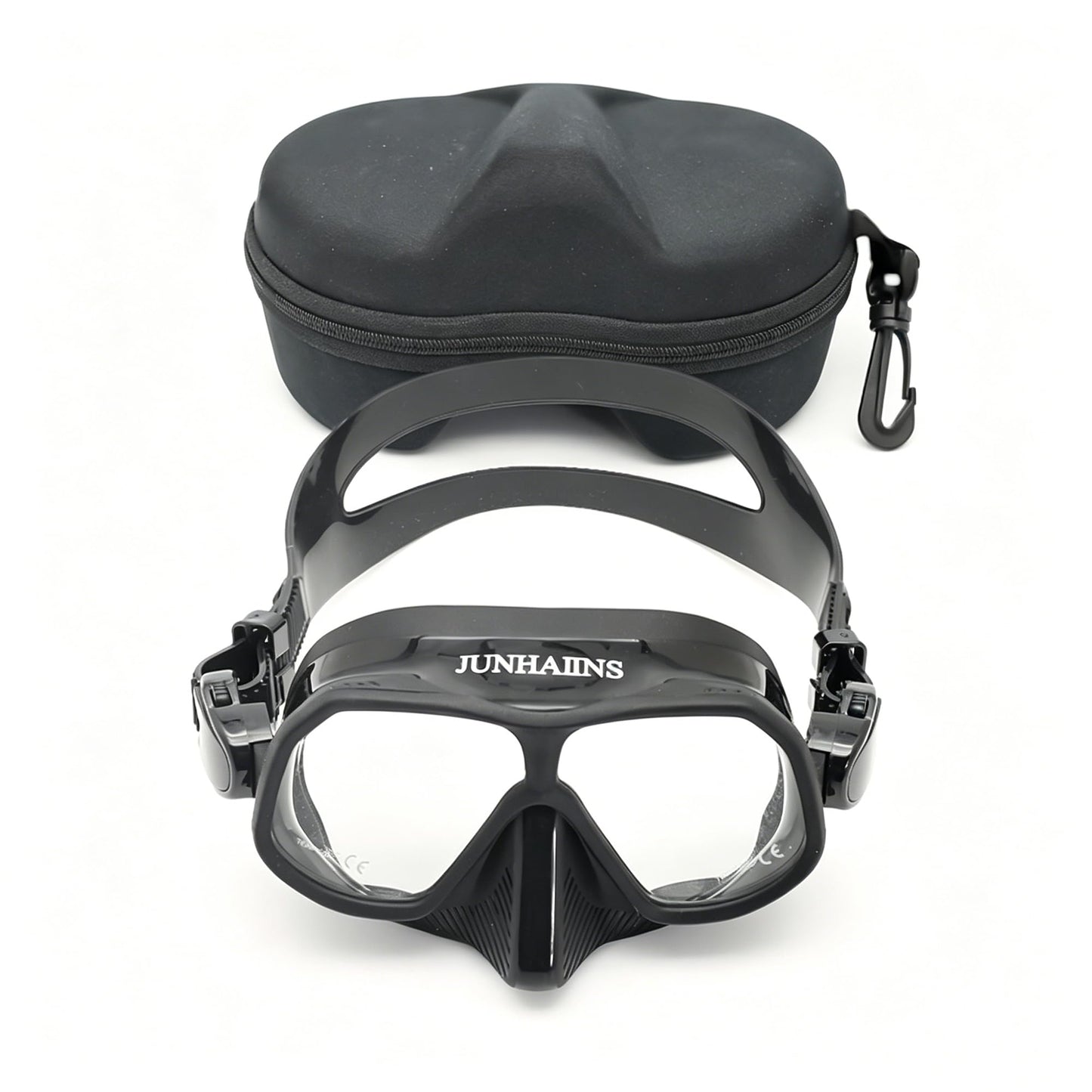 Low Volume Frameless Freediving Mask with Tempered Glass