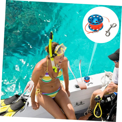 High Visibility Diving Reel with Neon Line