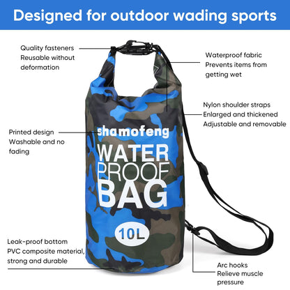 Waterproof Roll Top Dry Bag with Phone Case