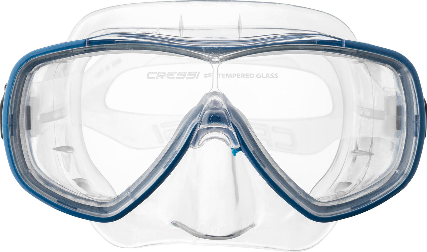 Lightweight Travel Snorkel Set with Mask & Fins