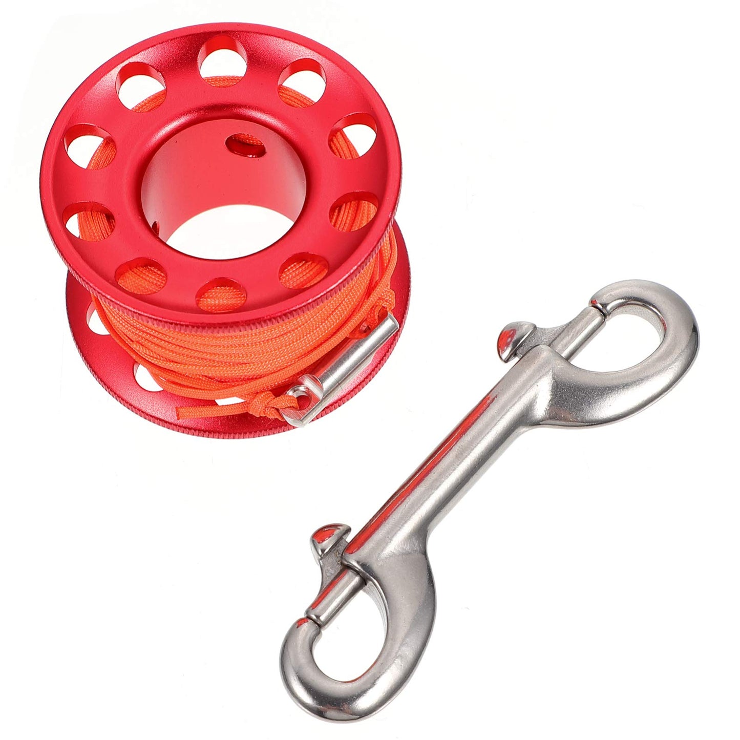 Scuba Diving Spool Reel with Snap Clip
