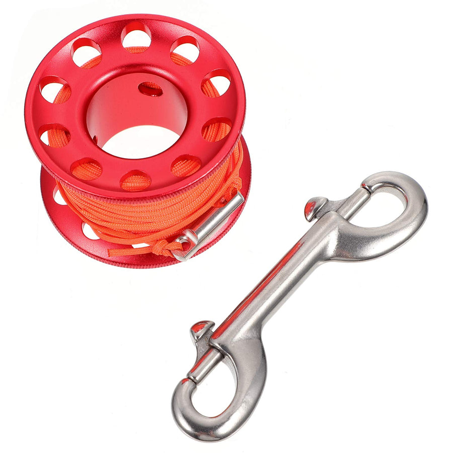 Scuba Diving Spool Reel with Snap Clip