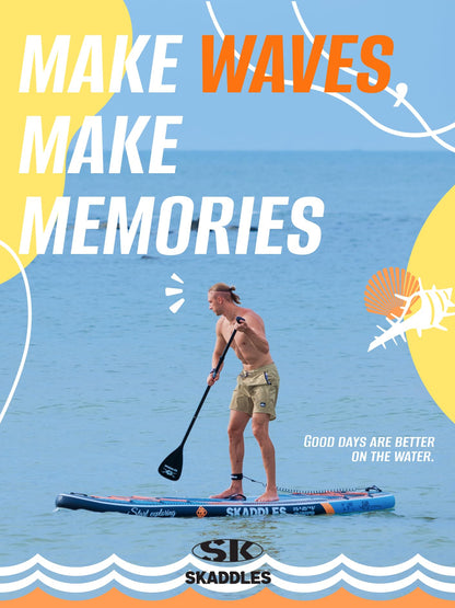 11'6" Extra Wide Inflatable SUP with Non-Slip EVA Deck