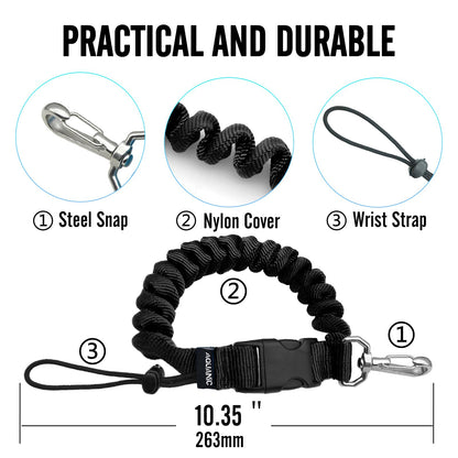 Scuba Diving Anti-Lost Lanyard with Quick Release Buckle