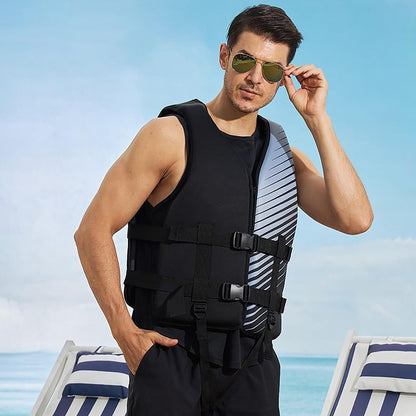 Fly Fishing Vest with Zipper Closure for Outdoor Angling