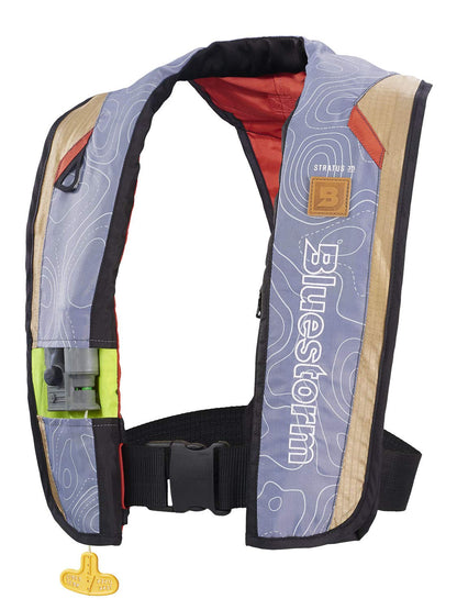Automatic Inflatable Life Jacket with Manual Ripcord