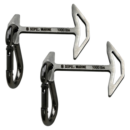 Stainless Steel Quick Dock Cleat 2-Pack