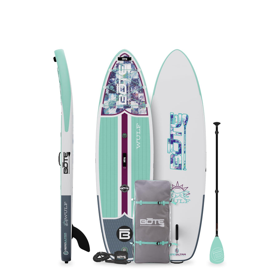 Inflatable Stand Up Paddle Board Kit with Paddle, Pump & Travel Bag