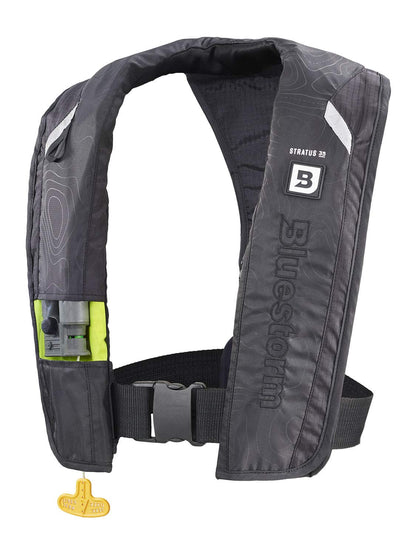 Automatic Inflatable Life Jacket with Manual Ripcord