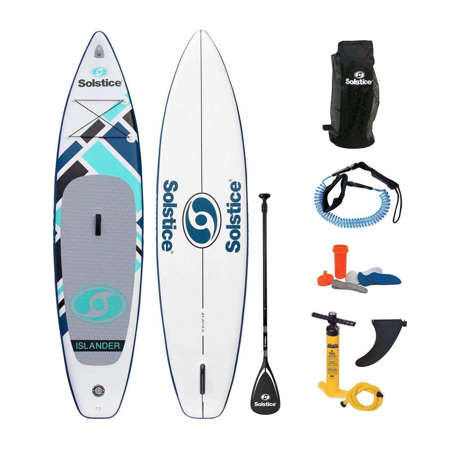 Inflatable Stand Up Paddle Board Kit 8' x 29" x 5"
