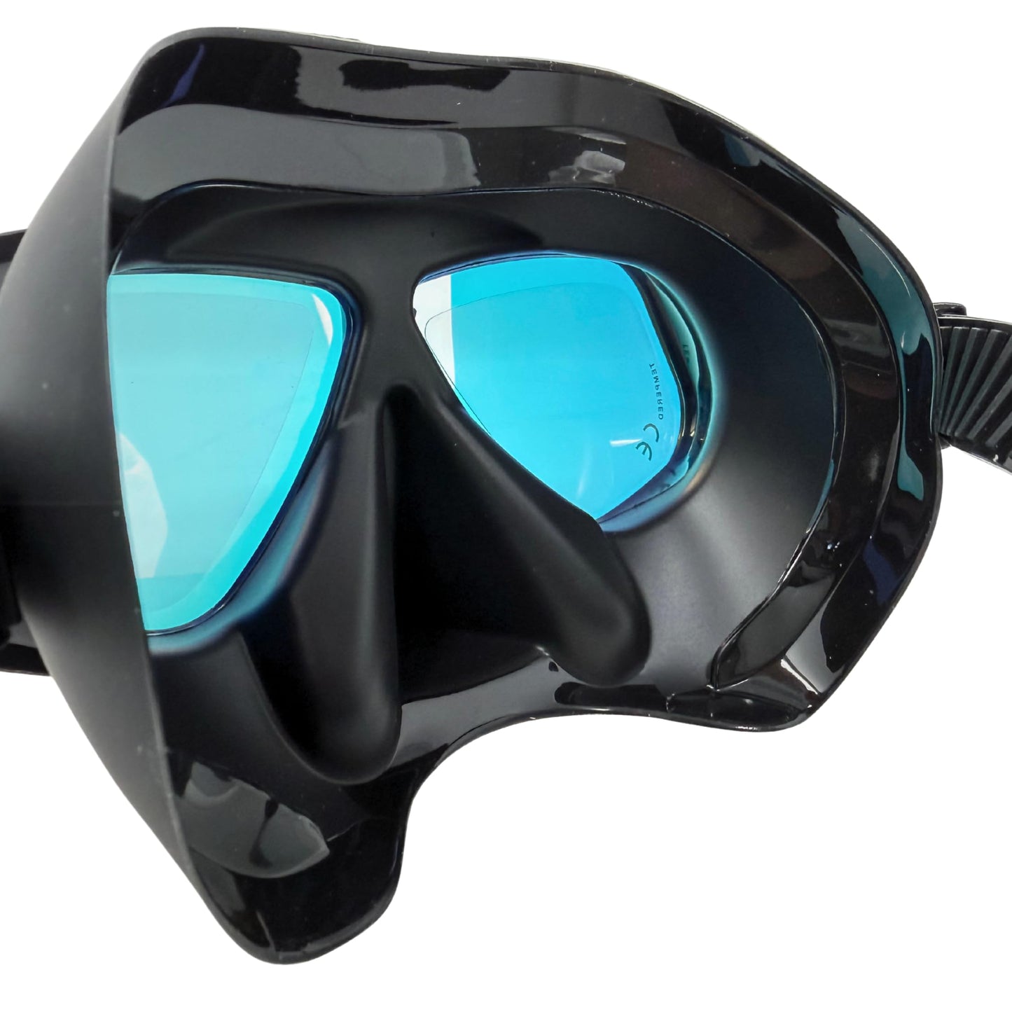 Low Volume Freedive Mask with Action Camera Mount