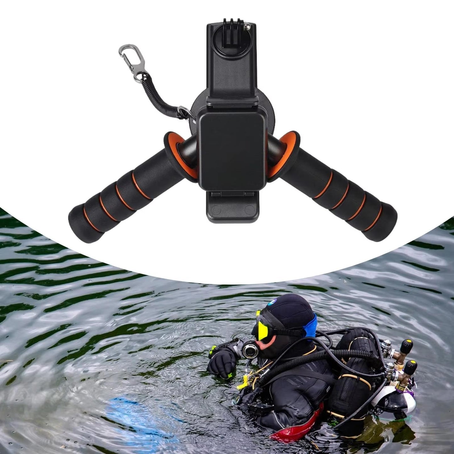 Ergonomic Underwater Scooter Handle Grip