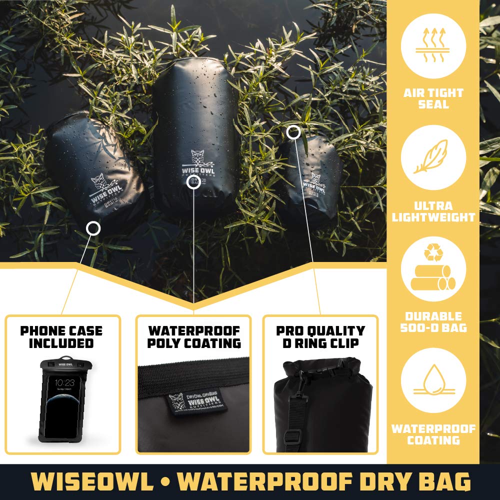 Waterproof Dry Bag Backpack for Kayaking & Outdoor Sports