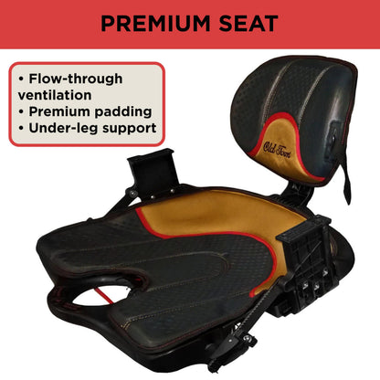 12 ft Solo Sit-Inside Recreational Kayak