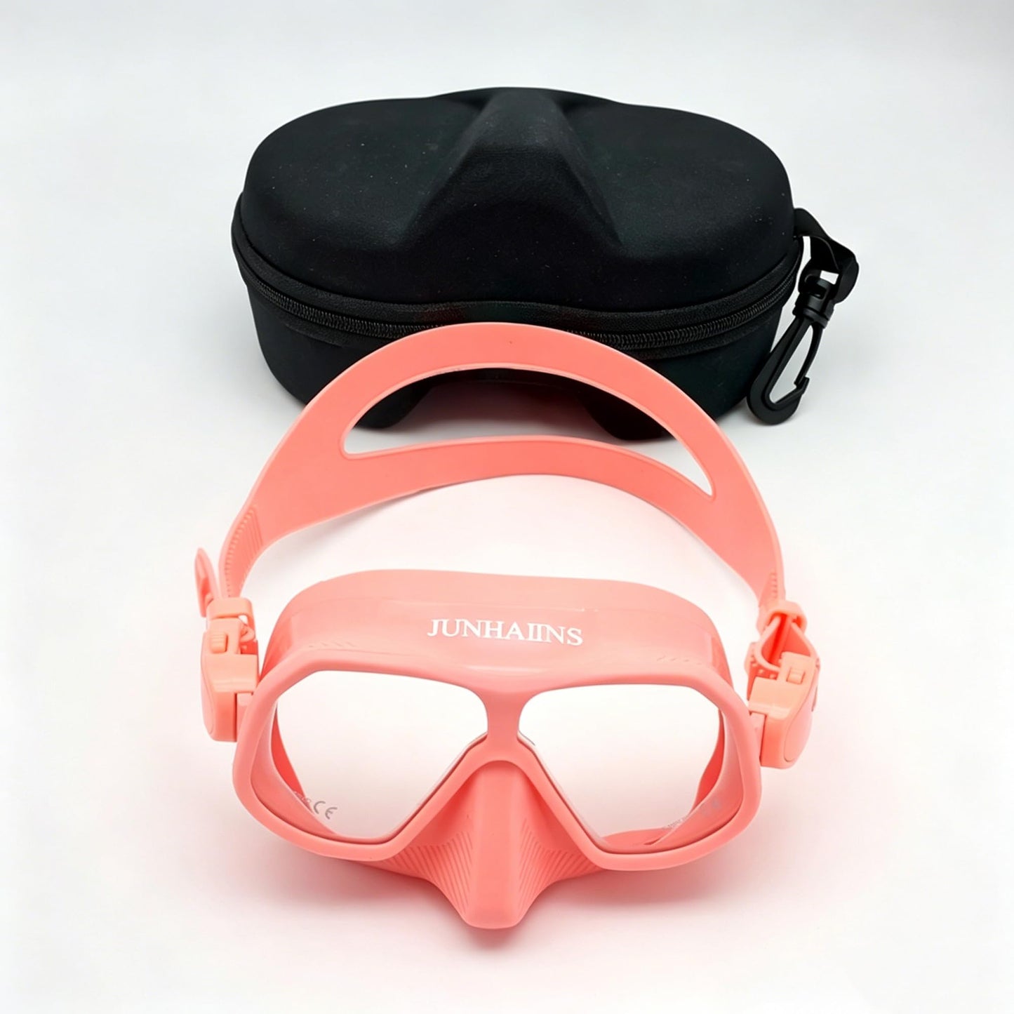 Low Volume Frameless Freediving Mask with Tempered Glass
