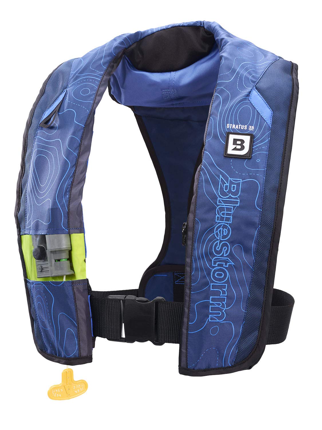Automatic Inflatable Life Jacket with Manual Ripcord